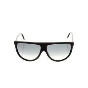 CELINE black oversized gradient sunglasses